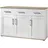 HBZ Sideboard Romance 140 x 88 x 45 cm Sibiu Lärche/San Remo hell