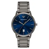 Giorgio Armani Emporio Armani 43 mm Gun-Metal Edelstahl AR11731