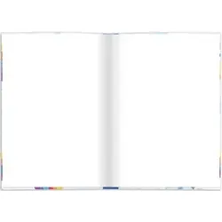 RNK Notizbuch A4 96BL Over the Rainbow 46807 blanko