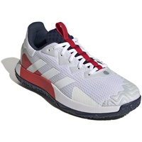 adidas Solematch Control Omnicourt, weiss/rot Herren