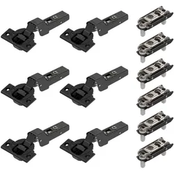 Blum 110° CLIP top BLUMOTION Scharnier-Sets zum Anschrauben, Innenanschlag, Anzahl 6