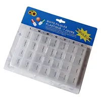 Pillendose mit Fächern