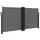 vidaXL Seitenmarkise 120 x 1000 cm Anthrazit Polyester