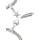 LASCANA Armband Set Damen silberfarben Gr.