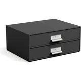 Bigso Box of Sweden Schubladenbox 2-tlg. dunkelgrau