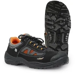 Sicherheitsschuh M-SPORT 3468A LIGHT SPORT, S3 SRC ESD, Größe 37 - schwarz - 37
