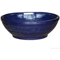 K&K Keramik K&K große Bonsaischale/Pflanzschale Flach 38x16 cm aus