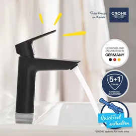 Grohe Start Einhandmischer Schwarz Matt