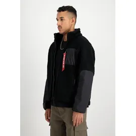 Alpha Industries Sherpa Jacke - Black - L