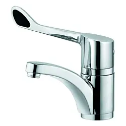 Kludi Medi-Care Waschtischarmatur 341130534 Care-Hebel, schwenkbarer Auslauf, chrom