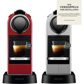 Krups Nespresso New CitiZ XN 741B silber