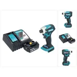 Makita DTD 172 RT1 Akku Schlagschrauber 18 V 180 Nm 1/4" Brushless + 1x Akku 5,0 Ah + Ladegerät