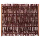 Tetzner & Jentzsch FUEGO Weidengeflechtzaun m. seitl. Rahmen