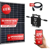 Balkonsolaranlage 410 W Solaranlage mit 800W HERF Wechselric