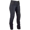 Roleff Motorradhose Jeans für Damen, Schwarz, Größe 33