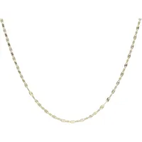Luigi Merano Kette Fantasiekette mit Sternverschnitt, Gold 333 45 cm Damen