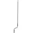 MCW Markisenkurbel Handkurbel Kurbel 150cm anthrazit