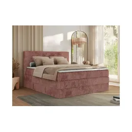 MKS Meble Tiliano King 140 x 200 cm H3 Rosa