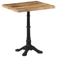 vidaXL Bistrotisch 60 x 77 x 60 cm braun