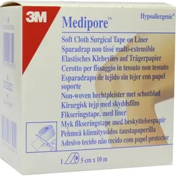 Medipore Hypoallergenes Fixiervlies 5cmx10M 1 ST