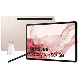 Samsung Galaxy Tab S8+ 5G 128 GB (Spanische Version) rosa