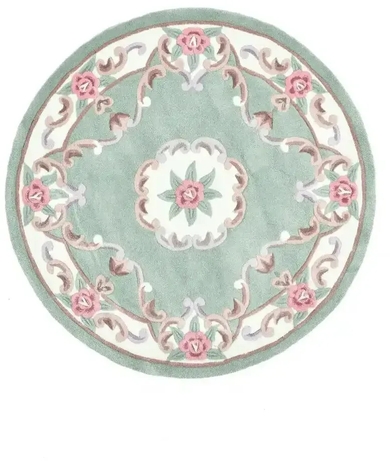 THEKO Vintageteppich   ¦ grün ¦ Synthetische Fasern ¦ Maße (cm): B: 150 H: 1,4