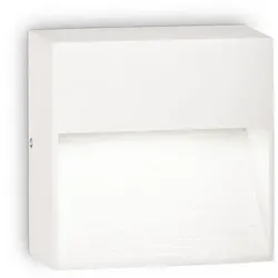 Ideal Lux Außenwandleuchte DOWN AP1, G9, 28W, Weiß IDEA-115382
