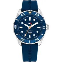 Tommy Hilfiger KIDS 1720047 38 mm Silikongehäuse Blau Silikonarmband Blau