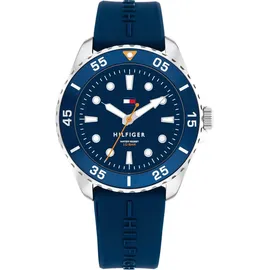 Tommy Hilfiger KIDS 1720047 38 mm Silikongehäuse Blau Silikonarmband Blau