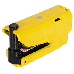Alarm-Schloss Detecto Granit X-Plus 8077, Gelb grau