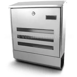 BITUXX MS-13174 Silber inkl. Zeitungsfach