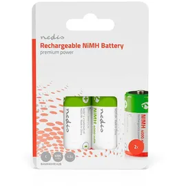 Nedis Ni-MH-Akku C 4000 mAh 2 St.