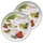 Mambocat Pizzateller Napoli 33 cm grün 2er Set