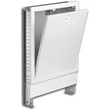 Kermi x-net Verteilerschrank US80-L3 Unterputz, Breite 685mm, Tiefe 80-120mm, Höhe 705-775mm, Weiß RAL 9016 SFSUP080L03