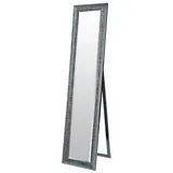 Lenfra Standspiegel in Silber, Kunststoff / Spiegel - 40x170x2,1cm (BxHxT) silberfarben