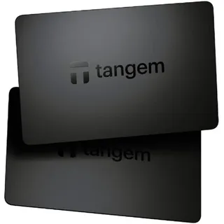 TANGEM 2.0 - 2 Card Set, Crypto Wallet, Schwarz