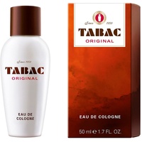 Tabac® Original I Eau de Cologne - Original Seit 1959 - würzig-frisch - dezente männliche Pflege - zeitloser Männerduft I 50ml Splash