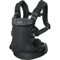 BabyBjörn Babytrage Harmony, 3D-Netzstoff, Schwarz