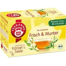 Teekanne Frisch & Munter Teebeutel 18 x 2 g