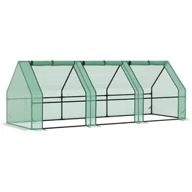 Outsunny Foliengewächshaus 2,70 x 0,90 x 0,90 m