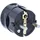 as - Schwabe AS Schwabe 45032 Schutzkontaktstecker Kunststoff 230 V Schwarz IP20