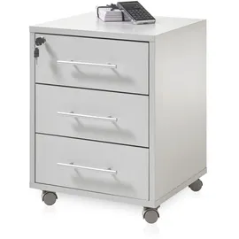 Die Möbelfundgrube PRONTO Rollcontainer 43 x 56 x 42 cm lichtgrau