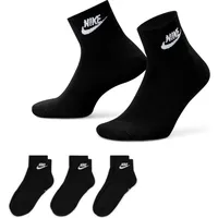 Nike Everyday Essential Knöchelsocken Black/White 42-46