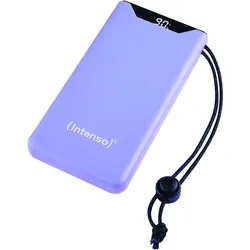 Intenso Powerbank F10000, 20 W, PD und Qualcomm Quick Charge 3.0 Wiederaufladbarer Lithium-Polymer-Akku, 10.000 mAh Kapazität