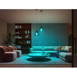 Philips Hue White & Col. Amb. E27 2er inkl. Dimmer Switch 75W Starter Set warmweiß