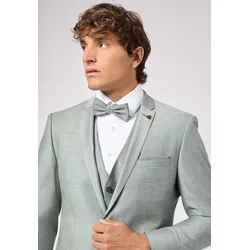 Fliege ROY ROBSON "Fliegen Set", Herren, Gr. ONESIZE, grün, 54% Schurwolle, 43% Viskose, 3% Elasthan, Fliegen