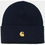 Carhartt WIP Chase Beanie - Dark Navy / Gold