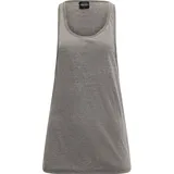 URBAN CLASSICS Ladies Loose Burnout Tank - Grau