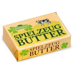 Erzi® Kaufladensortiment, (Set, 3-tlg), Spielzeug-Butter bunt