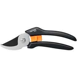 Fiskars Solid Bypass-Gartenschere P121, 19,2 cm, für Astschnitt, mit Stahlklinge